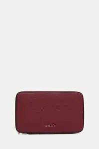 Kožená kosmetická taška MICHAEL Michael Kors
