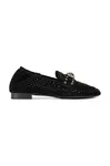 Semišové mokasíny Kurt Geiger London Chelsea Crystal Loafer