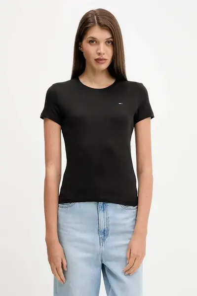 Bavlnené tričko Tommy Jeans 3-pak