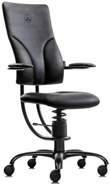 kancelárska stolička Spinalis APOLLO čierna R904