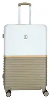 Veľký cestovný kufor Enrico Benetti Princetown L Taupe/Ivory