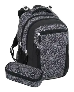 Školský set Bagmaster PORTO 25 A Set Black/white