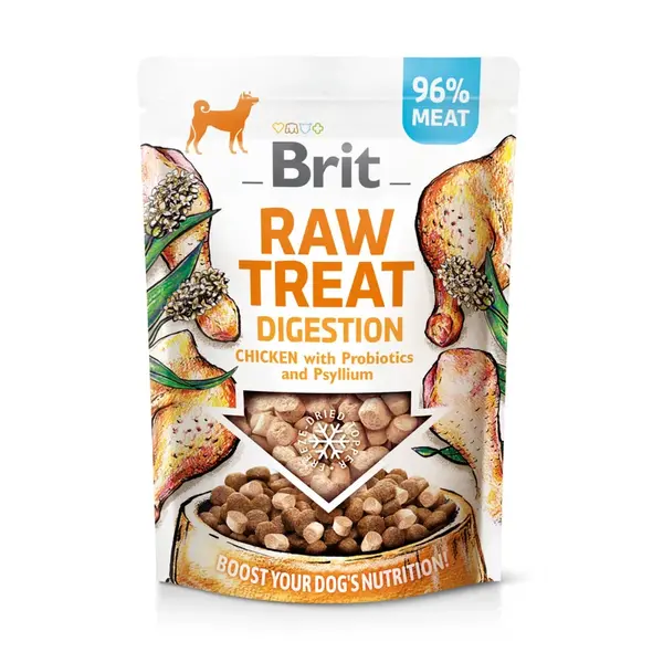 Brit Care Dog Brit RAW TREAT Digestion Freeze-dried treat and topper Chicken 40 g