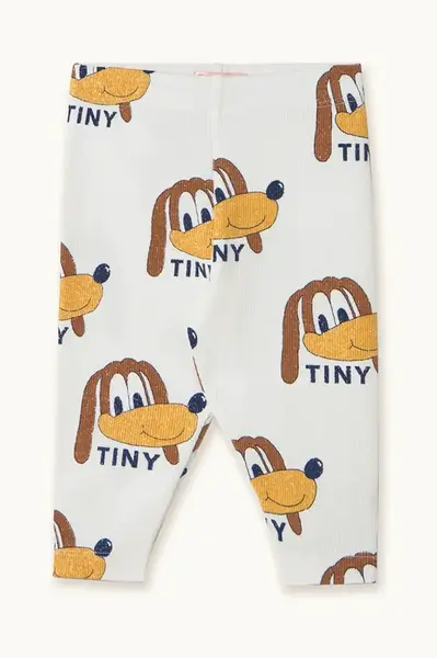Bavlnené legíny pre bábätká Tinycottons DOGS RIB BABY PANT