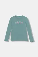 Detská bavlnená košeľa s dlhým rukávom United Colors of Benetton