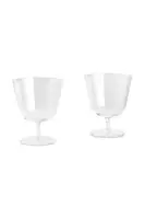 Sada sklenic na víno HAY Curve Stem 9 x 11 cm 2-pack