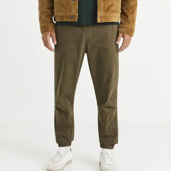 Kaki pánske nohavice Celio