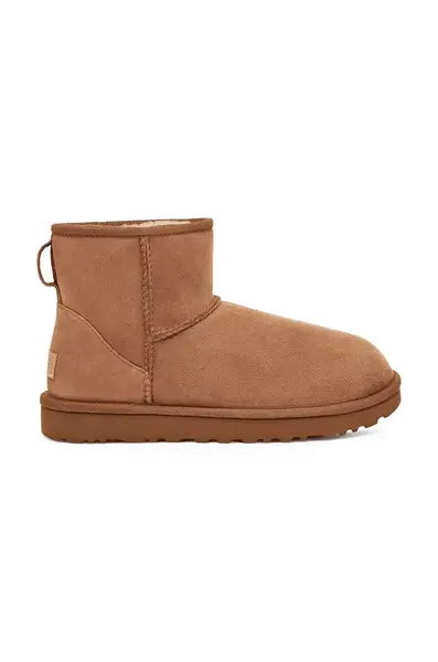 Semišové sněhule UGG Classic Mini II