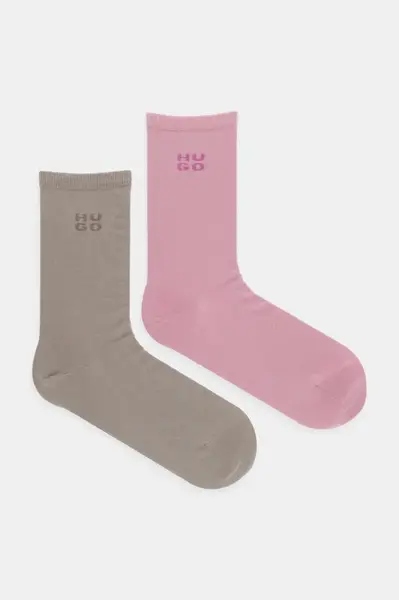 Ponožky HUGO 2P RS UNI LOGO CC W 2-pack
