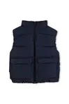 Dětská vesta BOSS tmavomodrá barva, J52397