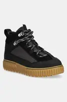 Nízké kozačky Sorel ONA AVE PEAK BOOT WP dámské, černá barva, na plochém podpatku, lehce zateplené, 2138441010