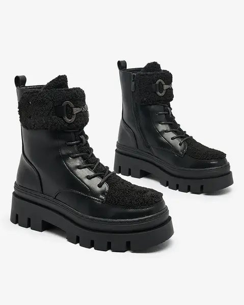 Resti Women's boots with sheepskin Faeltone