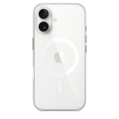 Silikonový kryt MA6A4ZM/A Apple vč. Magsafe pro Apple iPhone 16, transparentní