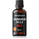 Allnature Esenciální olej Grep esenciální vonný olej s povzbuzujícím účinkem 10 ml