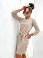 Resti Women's knee-length fabric dress