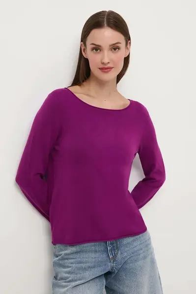 Svetr Medicine dámský, fialová barva