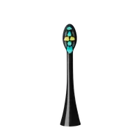 CONCEPT ZK0071 Náhradní hlavice k zubním kartáčkům PERFECT SMILE ZK701x, 3D Daily Clean, černé 4 ks
