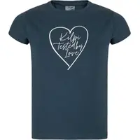 KILPI ALBION Dívčí tričko, tmavě modrá, velikost