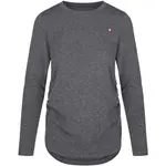 LOAP BAXANA Dámské tričko, tmavě šedá, velikost