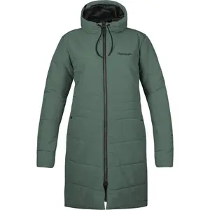 Hannah LORRY Dámský zimní kabát, tmavě zelená, velikost