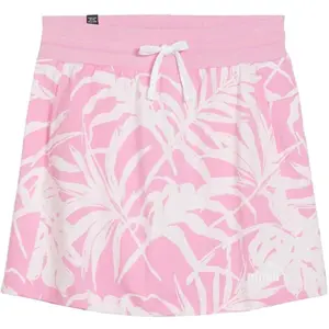 Puma ESSENTIALS + PALM RESORT AOP SKIRT Dámská sukně, růžová, velikost