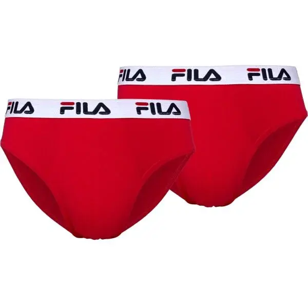 Fila MAN BRIEF 2-PACK Pánské slipy, červená, velikost