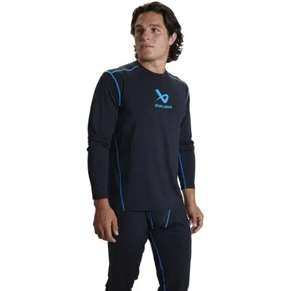 Bauer BASICS BL LS TOP-SR Funkční triko, černá, velikost
