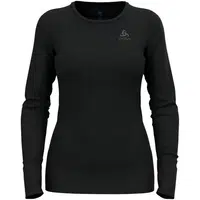 Odlo NATURAL MERINO 200 Dámské termotričko s dlouhým rukávem, černá, velikost