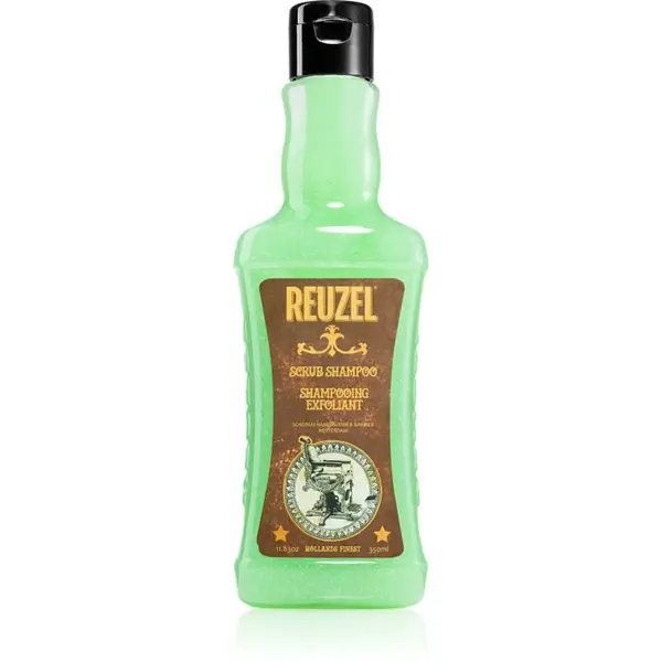 Reuzel Hair Scrub Shampoo čistiaci šampón na vlasy pre mužov 350 ml