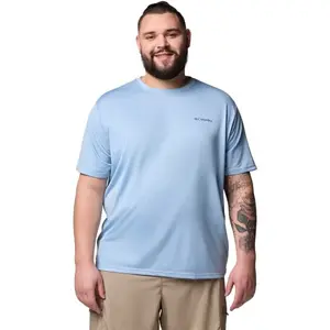 Columbia HIKE CREW Pánské triko, světle modrá, velikost