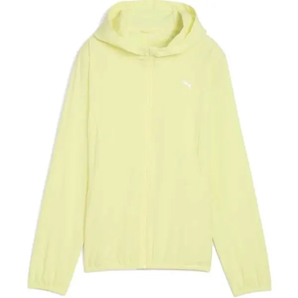 Puma RUN VELOCITY WOVEN JACKET W Dámská sportovní bunda, žlutá, velikost