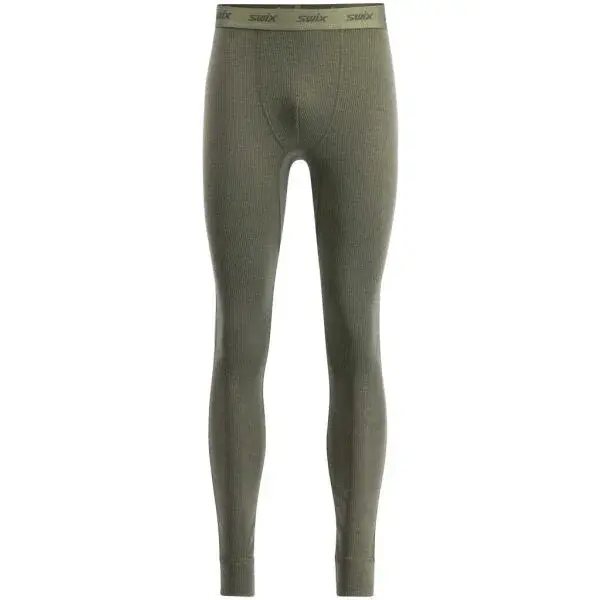 Swix RACEX MERINO Pánské funkční kalhoty, khaki, velikost