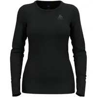 Odlo NATURAL MERINO 200 Dámské termotričko s dlouhým rukávem, černá, velikost