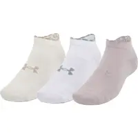 Under Armour ESSENTIAL LOW CUT 3PK Unisex ponožky, bílá, velikost S