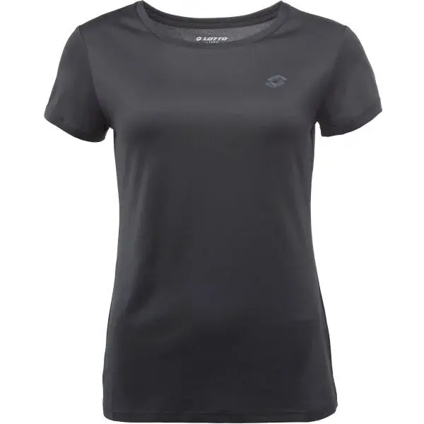 Lotto MSP TEE Dámské sportovní tričko, černá, velikost