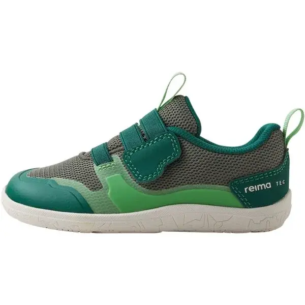 REIMA TEPASTELU Dětská barefoot obuv, zelená, velikost