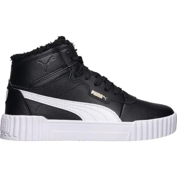 Puma CARINA 3.0 MID WINTR JR Dětské zimní tenisky, černá, velikost 36