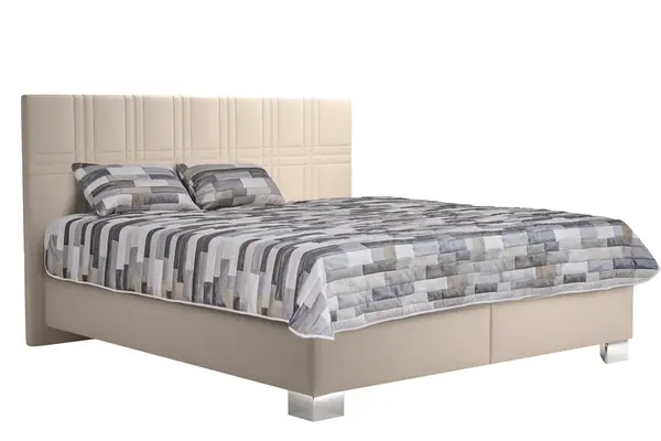 Dvoulůžko Venus Rozměr: 180 x 200 cm, Matrace: Matrace Nelly plus, látka: Trinity 4 + přehoz Iman Duo 1