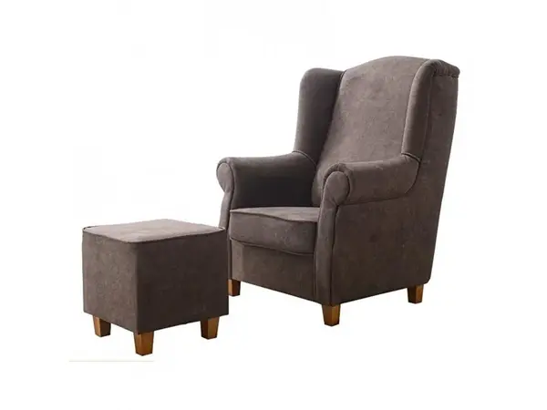 Křeslo AS s taburetem - Forewer 64 Provedení: Pouze křeslo, Nožičky: Ořech, látka: Forewer 64