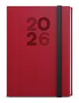 Týdenní diář 2026 Oskar Vigo A5 červená