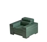 Křeslo Parys látka: Cayenne 1124