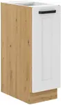 Spodní skříňka Luna 30 D CARGO BB Barva korpusu: Dub artisan, Barva dvířek: Bílá