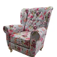 Křeslo Baroko Nožičky: Olše, látka: irys 3988/101