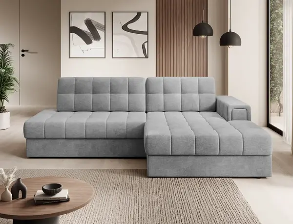 Sedací souprava Blezalt Provedení: Pravá varianta, látka: Monolith 85