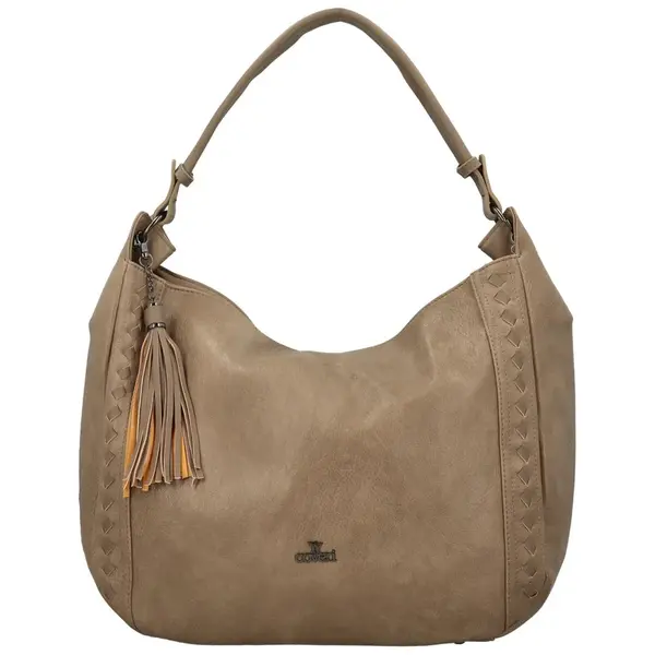 Dámska kabelka na rameno camel - Coveri Elanora