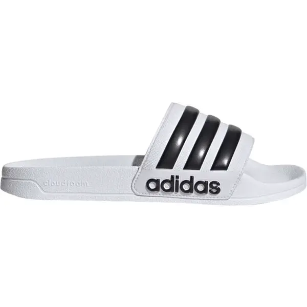 adidas ADILETTE SHOWER Pánske šĺapky, biela, veľkosť 47