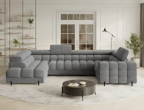 Sedací souprava Fectory Provedení: Levá U, látka: Royal 3