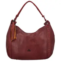 Dámská kabelka na rameno vínová - Coveri Elanora