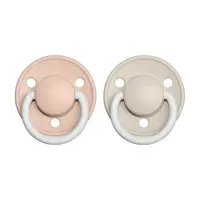 BIBS De Lux cumlíky zo silikónu blush nočný/vanilla nočný