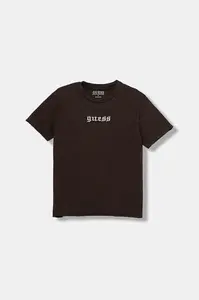 Dětské bavlněné tričko Guess